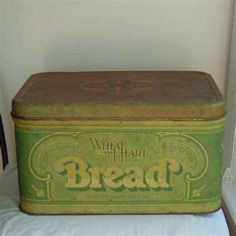 Vintage Metal Bread Box for sale 